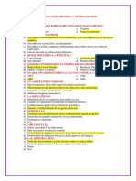 Preguntas de Historia y Generalidades de infectología