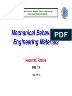 Mechanical Behavior of Engineering Materials