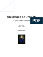 Matthew Henry - Un Método De Oración.pdf