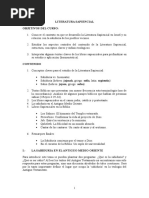 LITERATURA SAPIENCIAL Plan de Estudio e Introduccion A Job