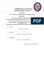 Reconocimiento de los cuatro gustos básicos en evaluación sensorial de alimentos