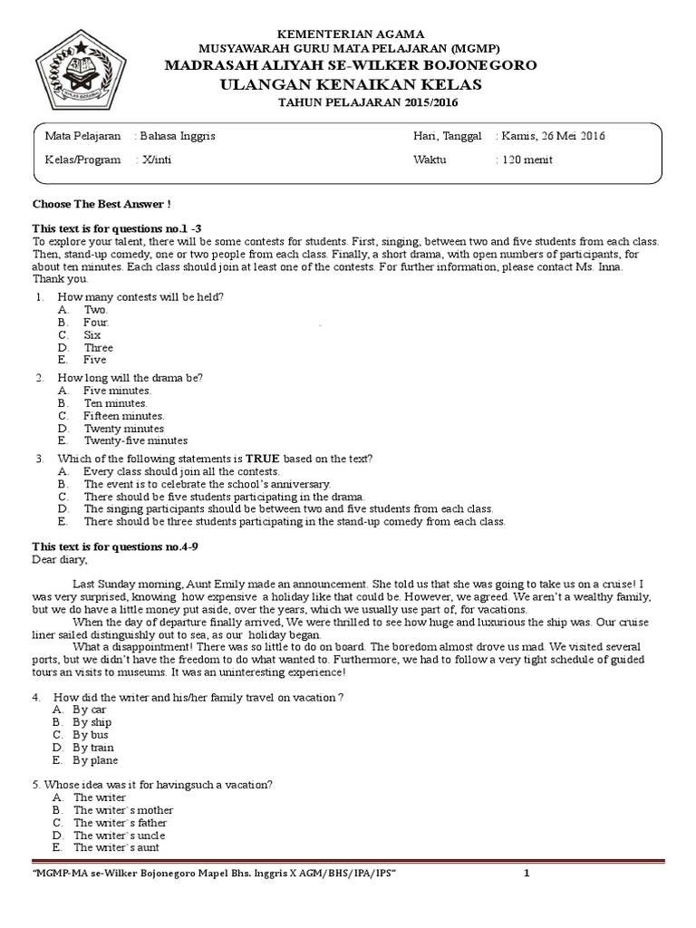 37 X Naskah Soal K13 Wajib Bahasa Inggris James Watt Steam Engine