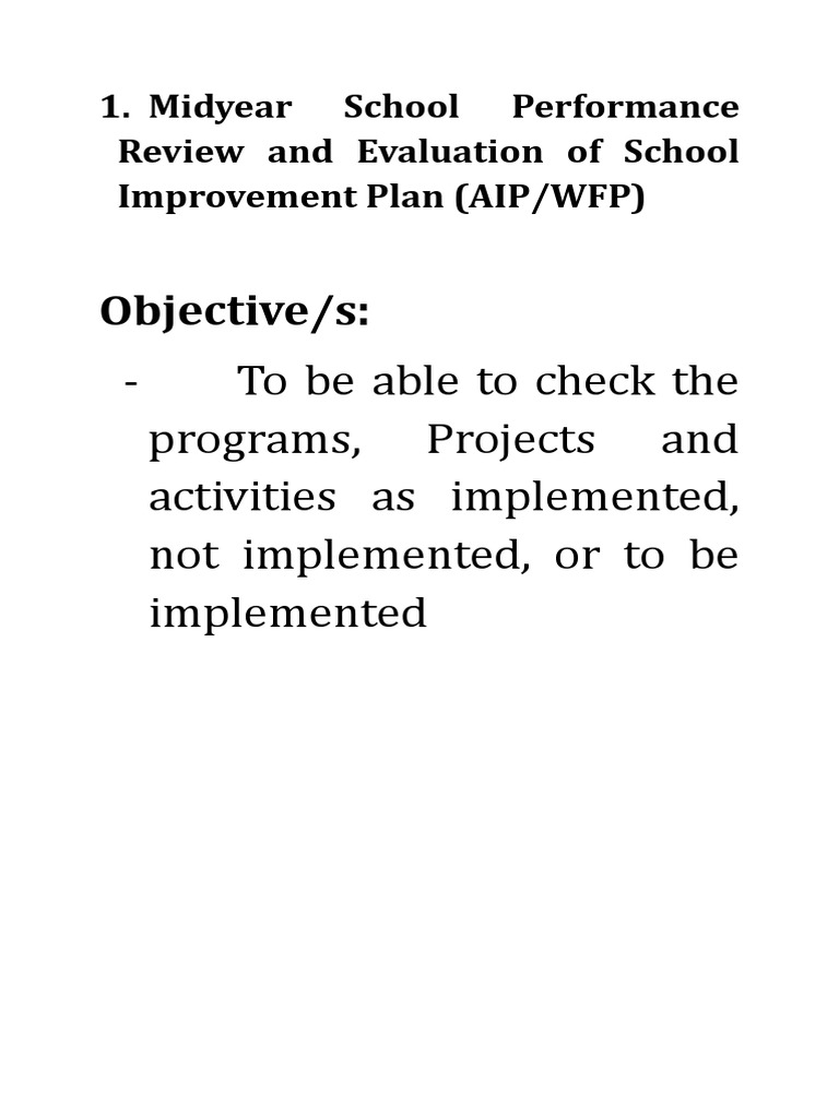 Midyear Performance Review Guide | PDF | Business