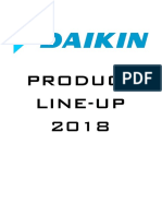 2018 DAIKIN Product Line-Up