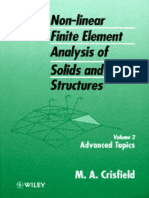 Non-Linear Finite Element Analysis of Solids and Structures