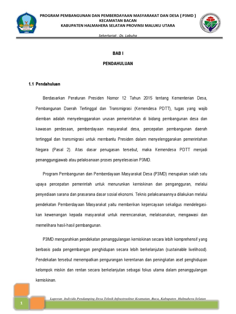 Laporan Pdti