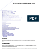 802 11v Basic Service Set BSS On AireO