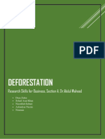 Deforestation Report
