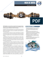 Hoja de Datos Eje Volvo RS1370HV PDF