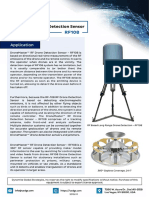 RF108 RF Based Drone/UAV Detection System Product Sheet