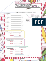 Latihan Tentang Satuan Panjang
