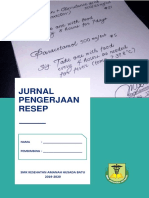 Contoh cover jurnal resep