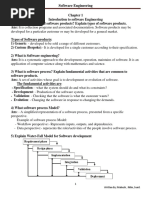 S.E Notes