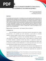 AULA INAUGURAL NO PROJETO RESIDÊNCIA PEDAGÓGICA