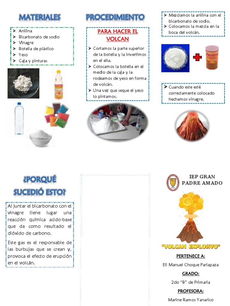 Experimento Volcan Pdf