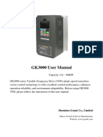 GK 3000 Variable Frequency Drive User Manual PDF