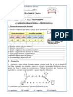 Avaliação Diagnóstica - Matemática