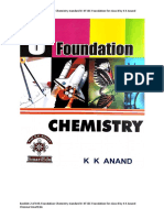 (IIT JEE Foundation) K K Anand Chennai - Booklet 2 of 8 TH Foundation Chemistry Standard 8 IIT JEE Foun 0