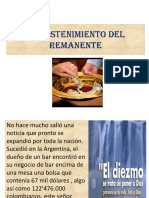 El Sostenimiento Del Remanente