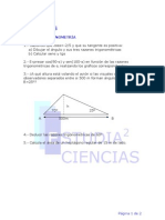 Examen Trigonometria