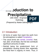 Introduction Precipitation