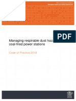 Respirable Dust Hazards in Coal Fired Power Stations Cop 2018