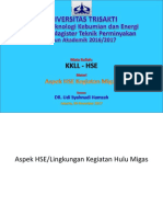 Aspek HSE-Lingkungan Kegiatan Hulu Migas(1)