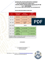 Horario Planea