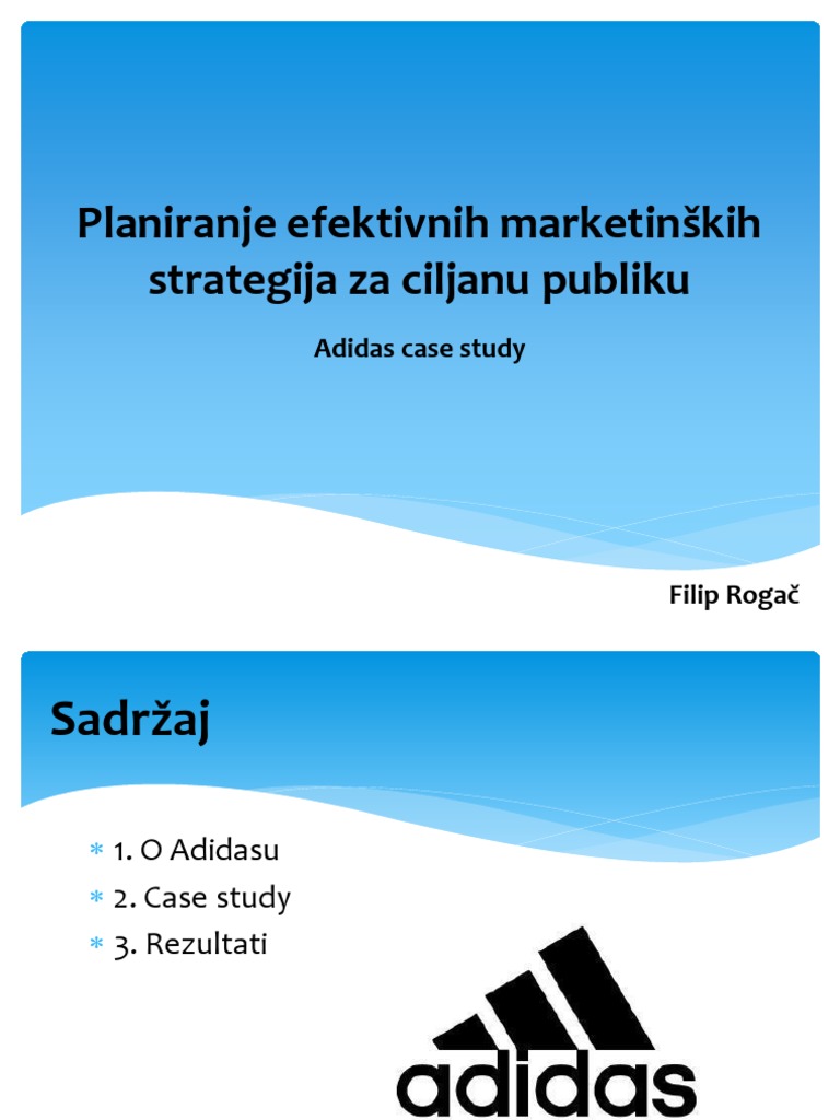 Adidas Case Study | PDF