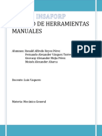 Afilado de Herramientas Manuales