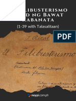 El Filibusterismo Buod NG Bawat Kabanata 1 39 With Talasalitaan