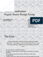 Internal Combustion Engine Senior Design Group