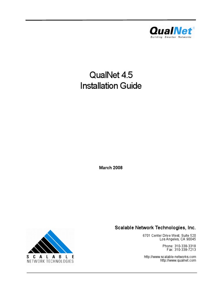 QualNet 4.5 InstallationGuide | PDF | Microsoft Visual Studio ...