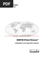 ONYX FirstVision Installation and Operation Manual PDF