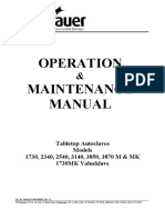 Tuttnauer M, MK-Series Autoclave - User and maintenance manual.pdf
