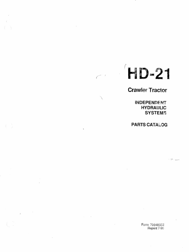 HD21 Hyd Sys Prior To SN 16000 | PDF