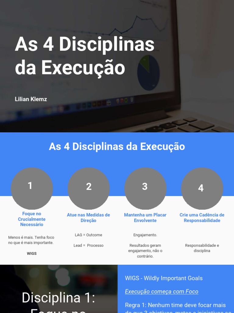 4 Disciplinas da Execução: Guia Prático | PDF | Lag | Liderança
