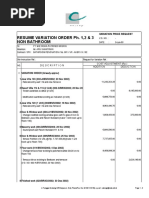 Variation Order Request Form Template | PDF
