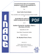 Caracterización de Líneas de Transmisión Homogeneas