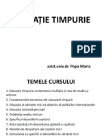 Curs 1 Educatie Timpurie PDF