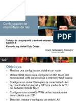 CCNA-Disc-2-Capítulo 5 - Configuración de Dispositivos de Red