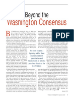 Beyond The Washington Consensus