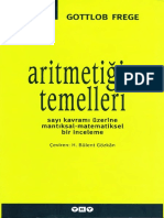 Gottlob Frege - Aritmetiğin Temelleri-Yapı Kredi Yayınları (2008).pdf