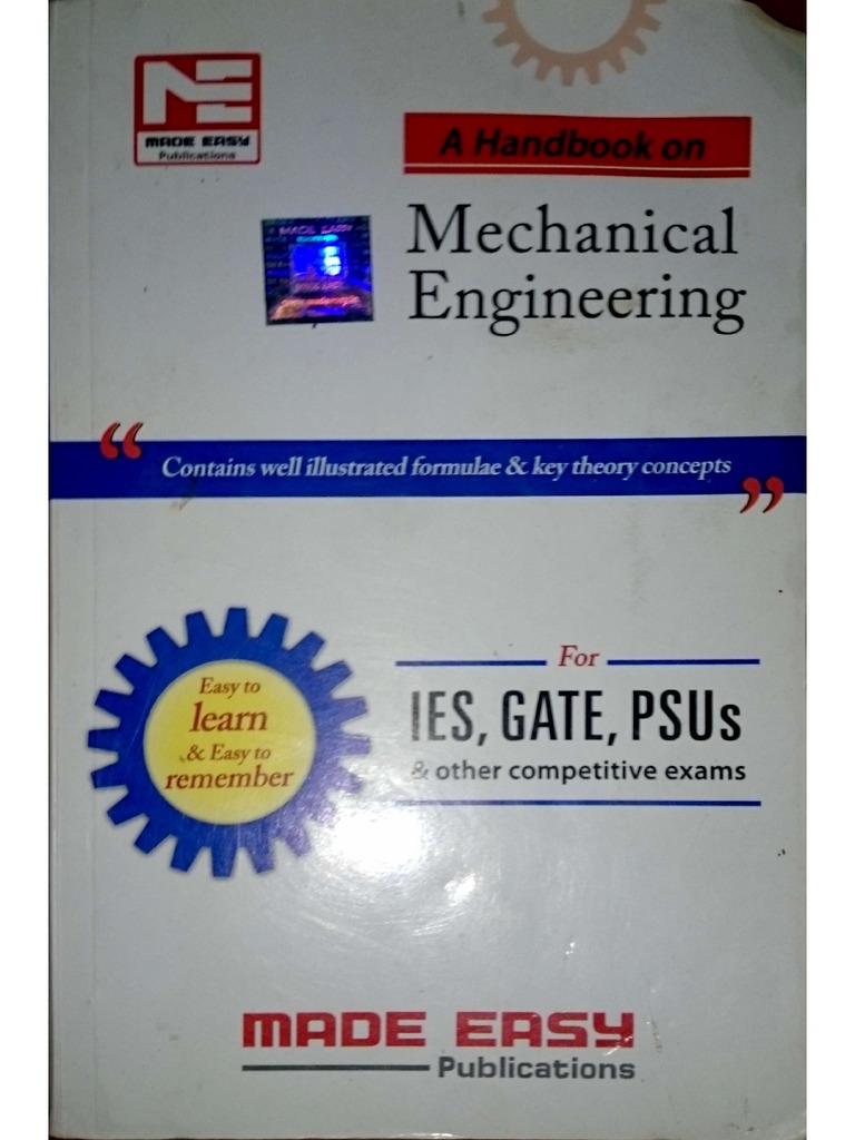 Mechanical Engineering Hand Book
