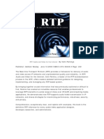 RTP Audio and Video For The Internet