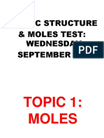 MOLES - Class Ppt