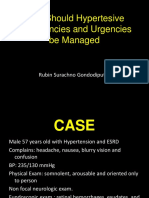 How Should Hypertesive Emergencies Be Managed 2011 (DR. RUBIN)