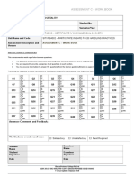 Assessment C - Work Book