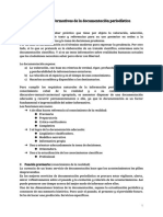 Funciones Informativas de La Documentación Periodística
