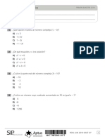 Matemática III° PRIMER SEMESTRE 2019